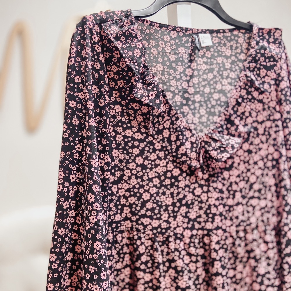 Floral Flowy Blouse/Dress/Tunic